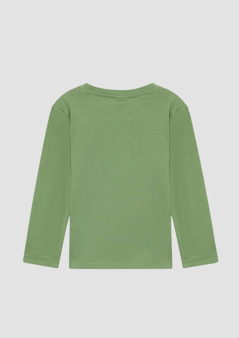 s.Oliver Longsleeve mit Wendepailletten - hellgrün