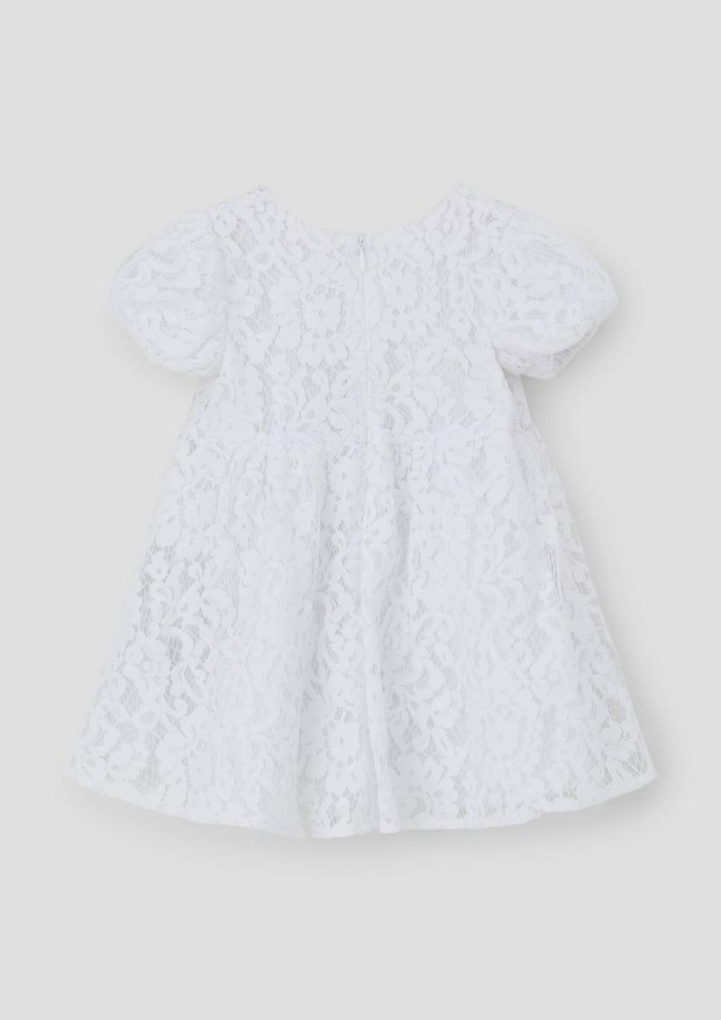 s.Oliver Kleid mit Spitze - weiß