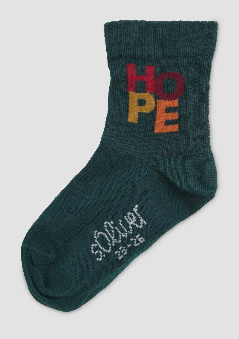 s.Oliver Socken im 7er-Pack mit verschiedenen Motiven - tiefblau