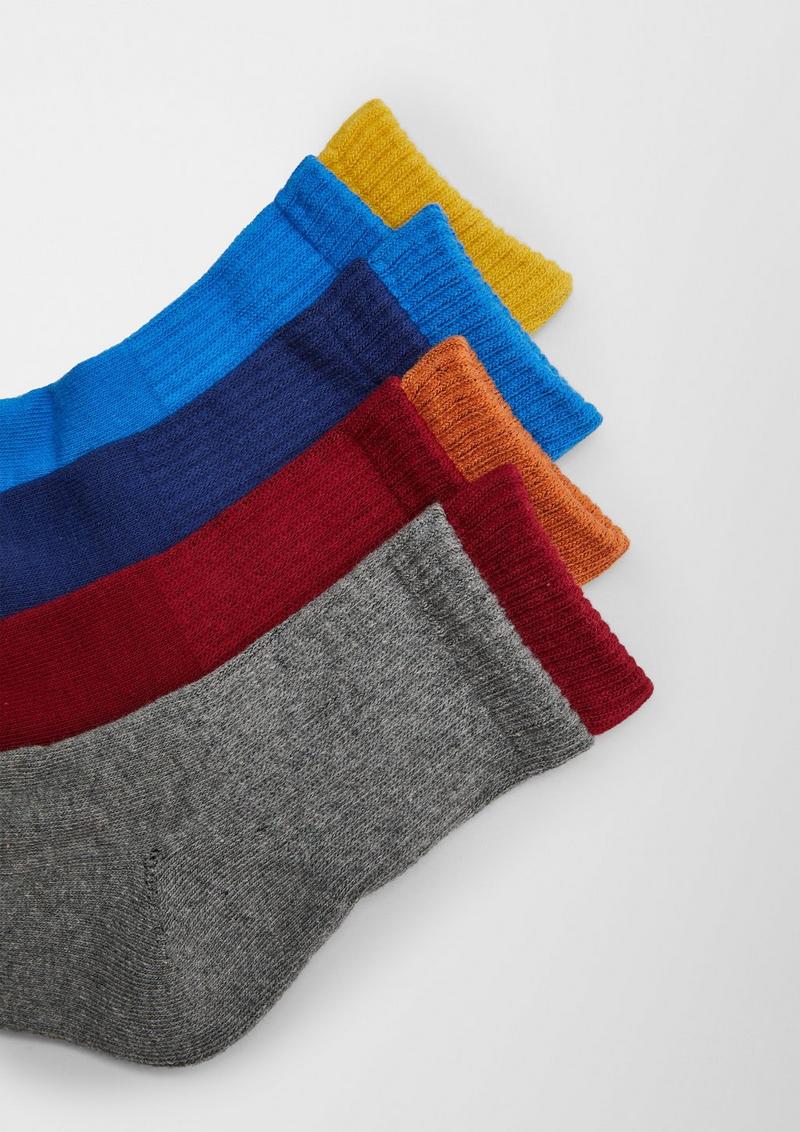 s.Oliver Socken im 4er-Pack - royalblau