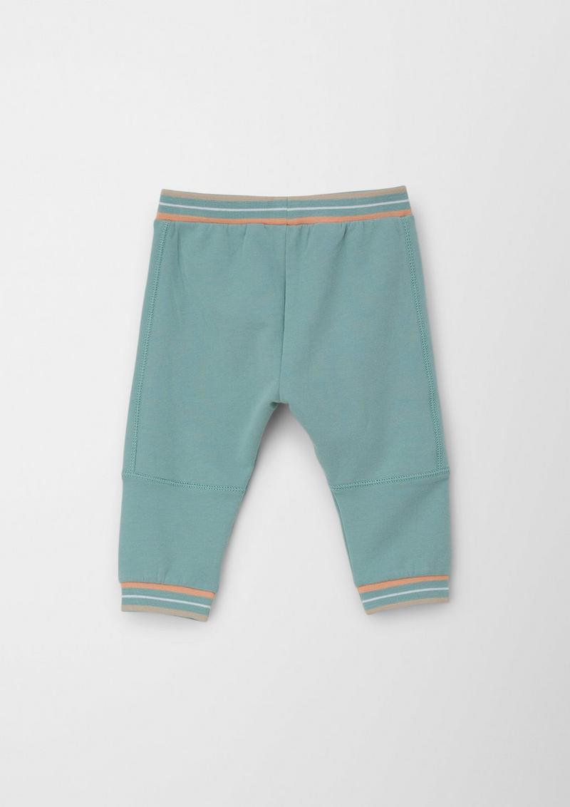 s.Oliver Leggins aus Baumwollstretch - helles petrol