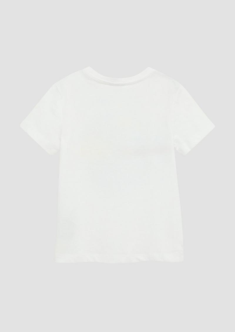s.Oliver T-Shirt mit Frontprint - weiß