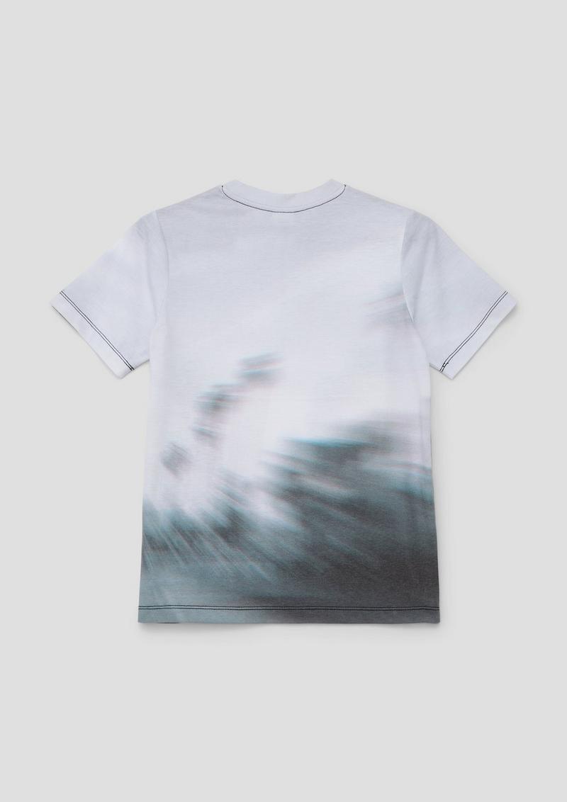 s.Oliver T-Shirt aus Baumwollmix - weiß