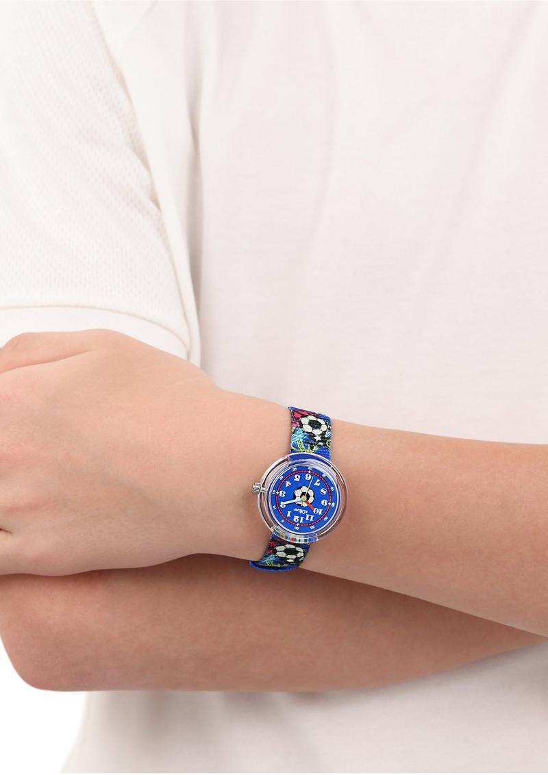 s.Oliver Set aus Armbanduhr und Socken - royalblau