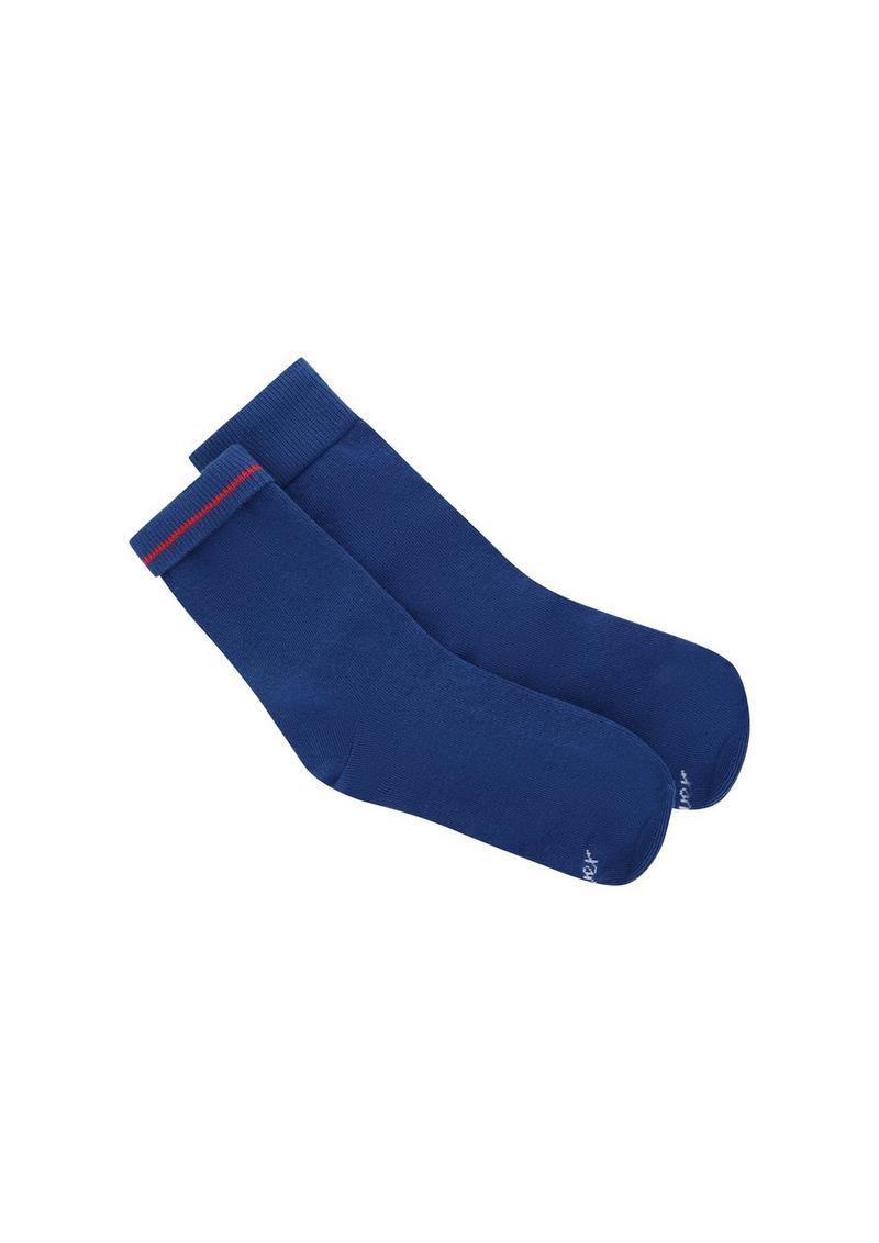 s.Oliver Set aus Armbanduhr und Socken - royalblau