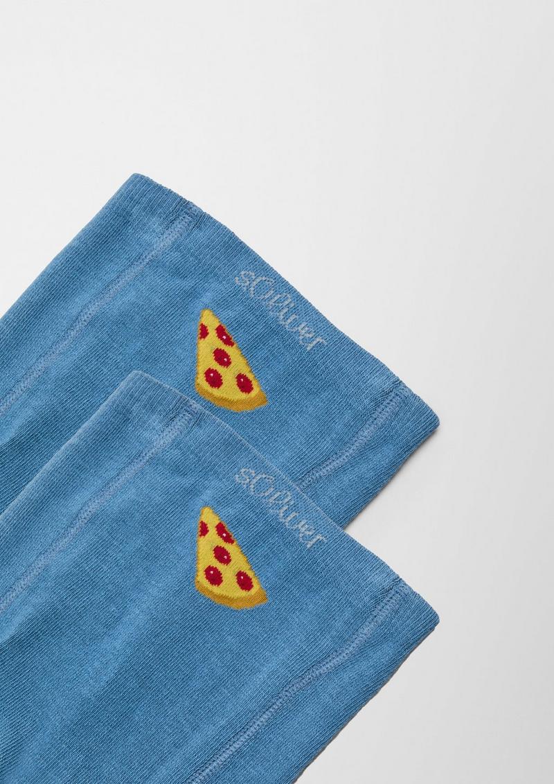 s.Oliver Strumpfhose im 2er-Set - blassblau