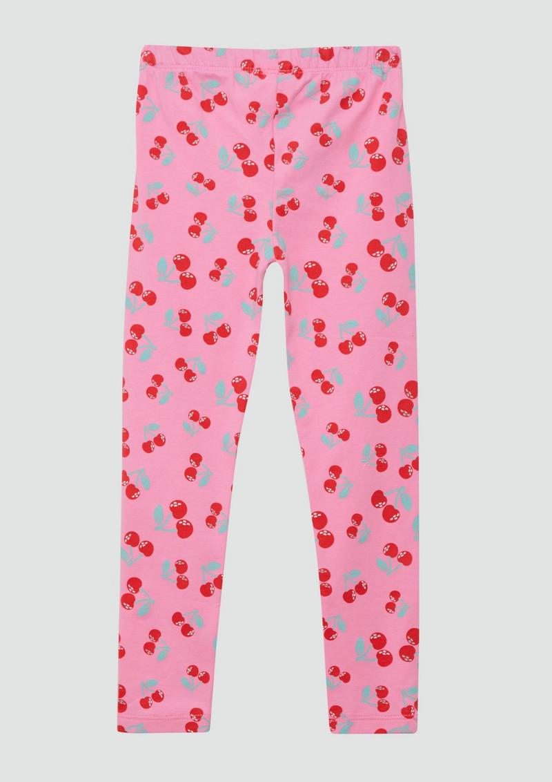 s.Oliver Leggings mit All-over-Print - altrosa