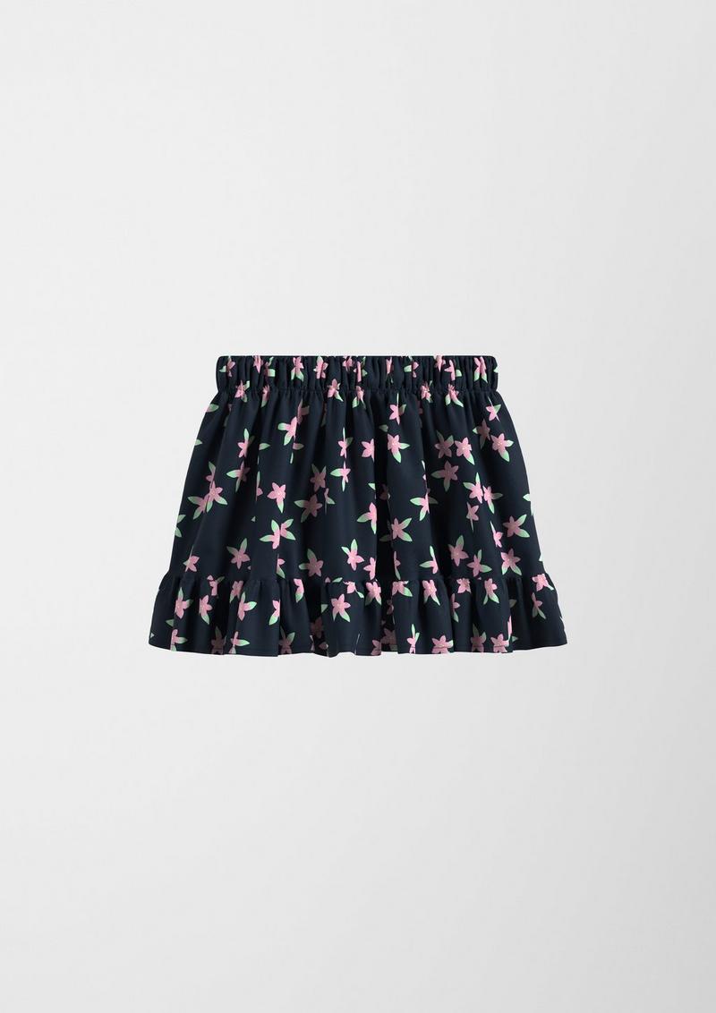 s.Oliver Rock mit weitenregulierbarem Bund - navy