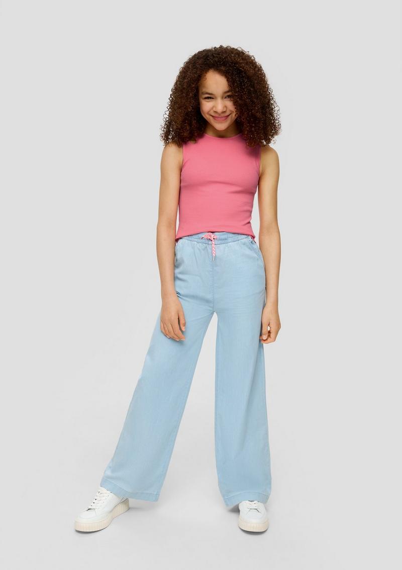 s.Oliver Tank Top mit Schulter-Cut-out - rosa