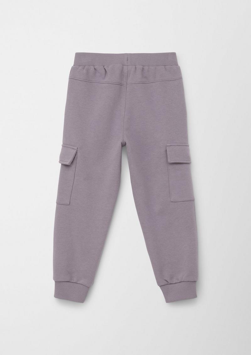 s.Oliver Leggings mit Cargotaschen - grau