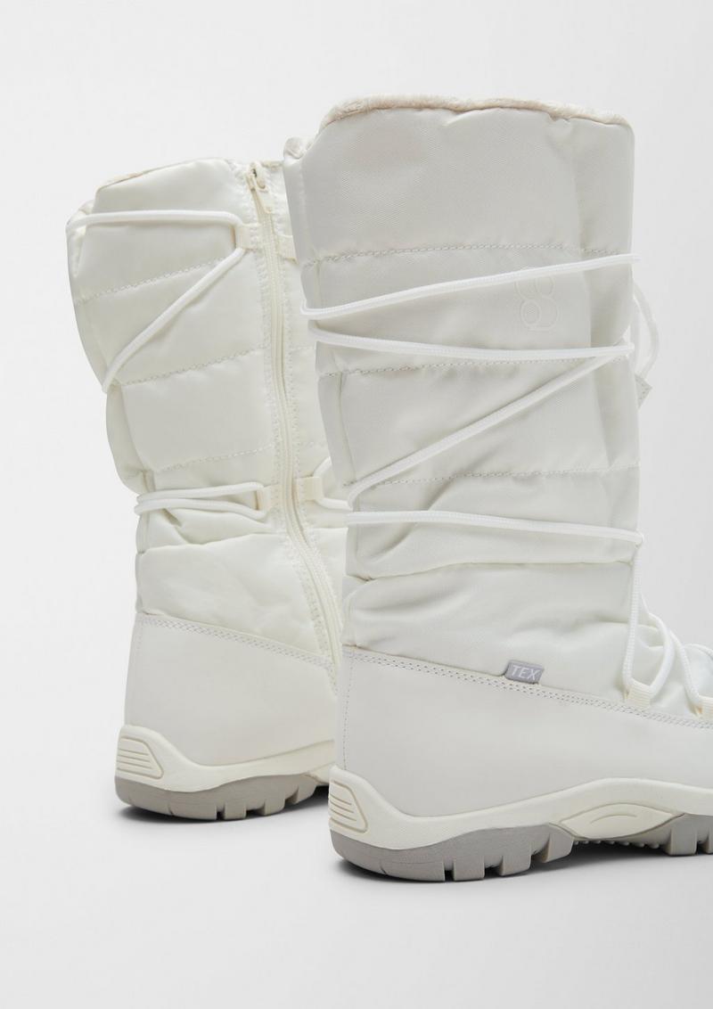 s.Oliver Schneestiefel - creme