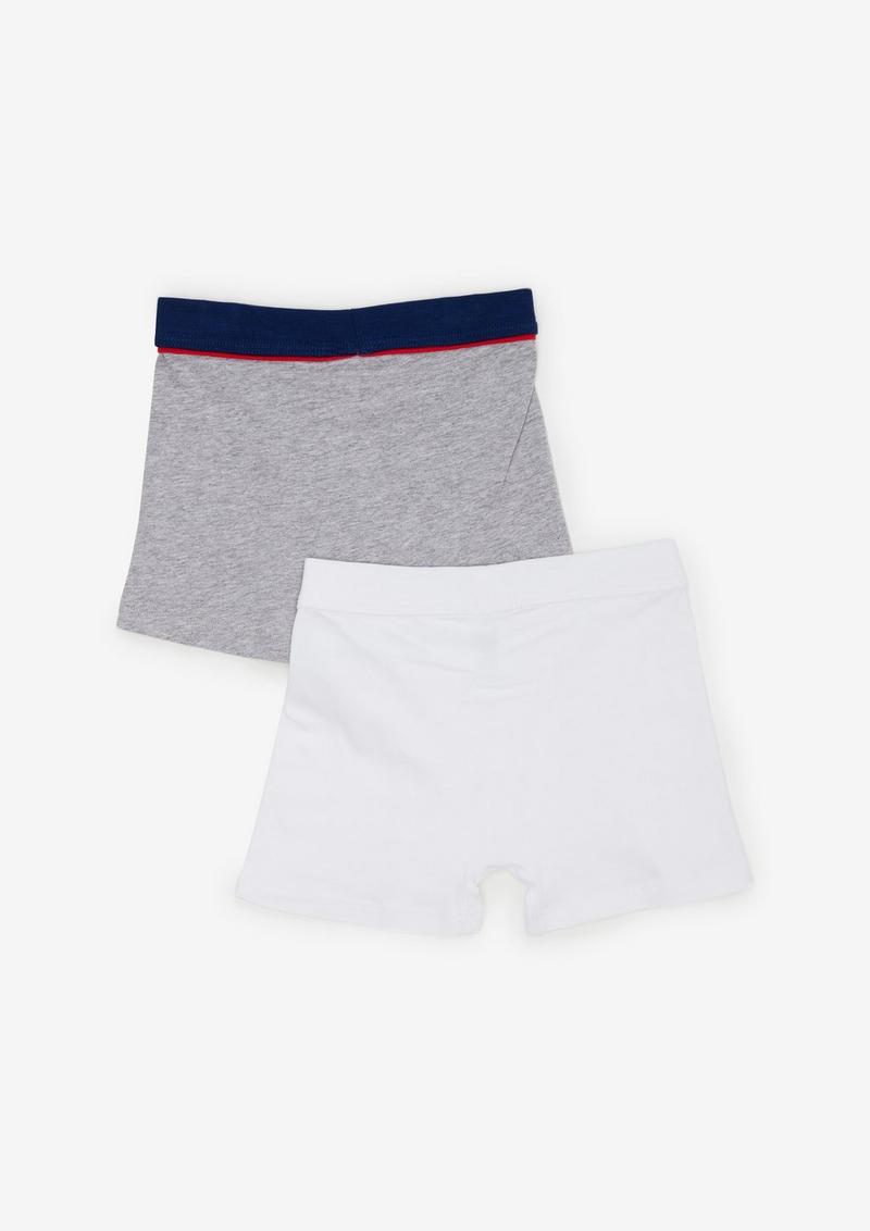 s.Oliver 2er-Pack Jersey-Boxershorts - grau