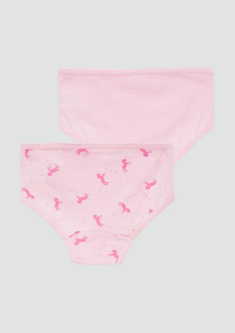 s.Oliver Slip im Doppelpack - rosa
