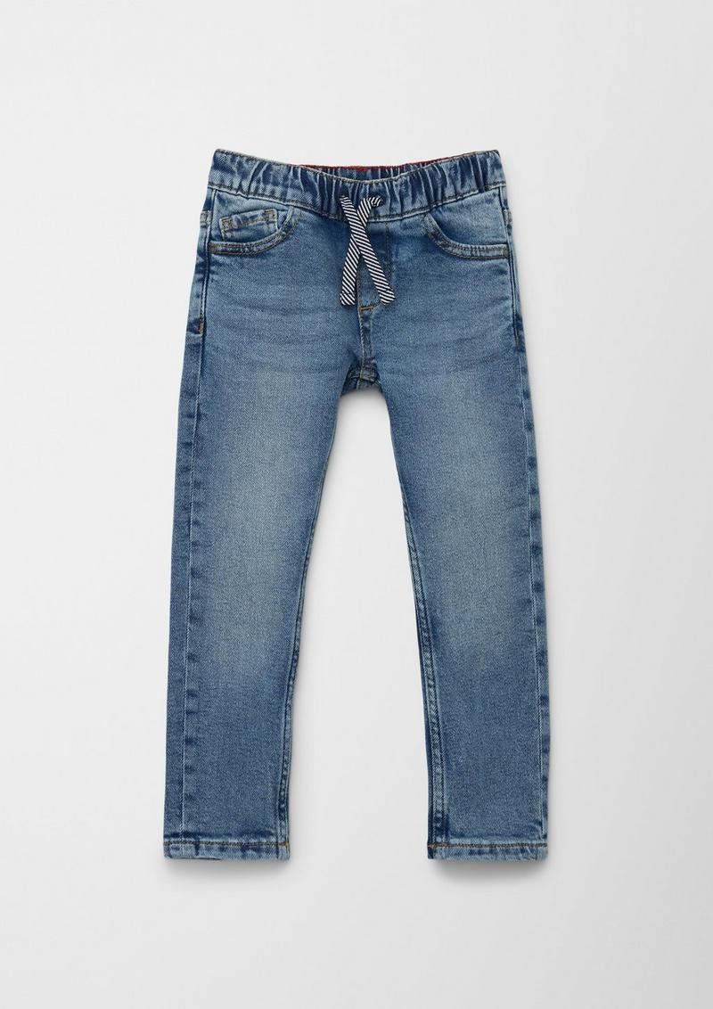s.Oliver Jeans Joggstyle Brad / Slim Fit / Mid Rise / Slim Leg - blau