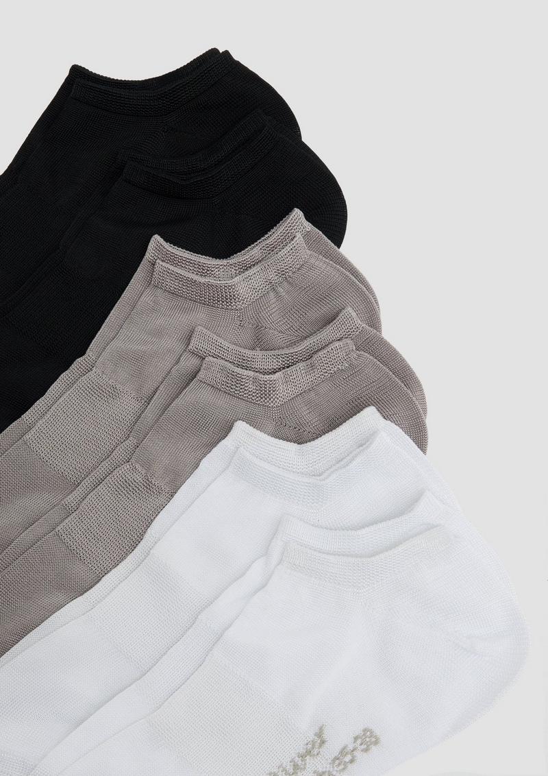 s.Oliver Kurze Socken im 6er-Pack - schwarz