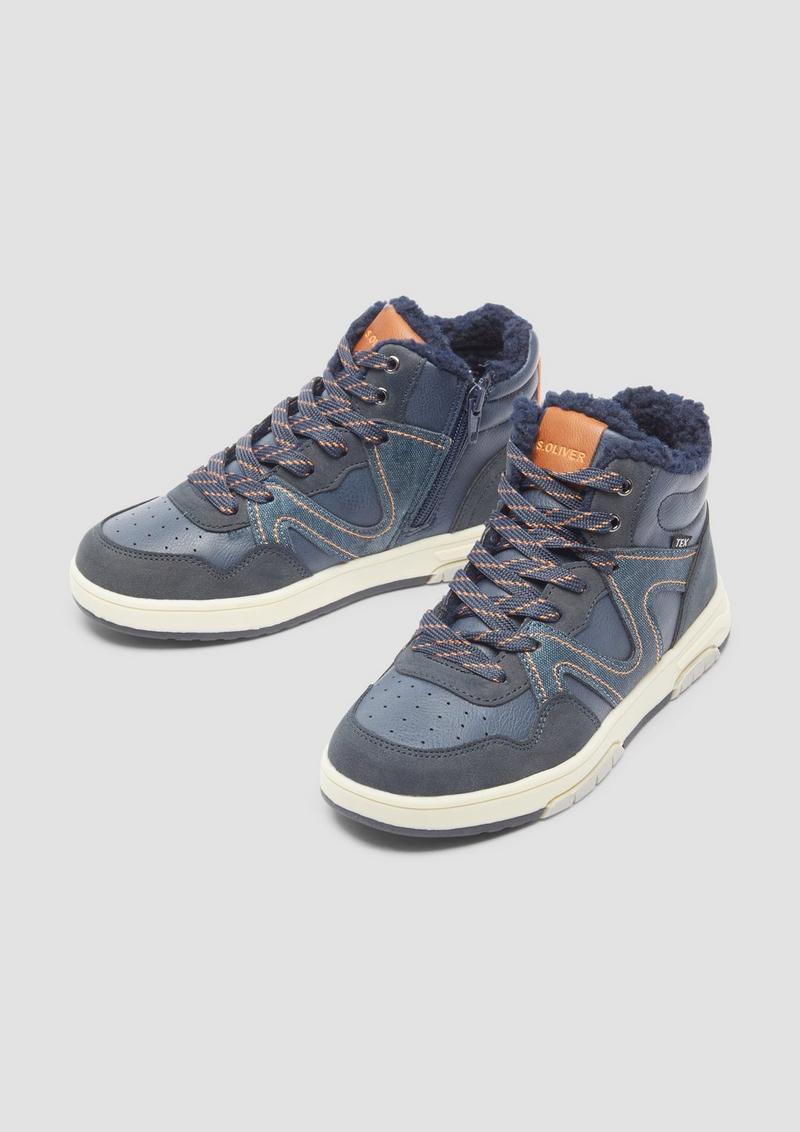 s.Oliver Stiefel - navy