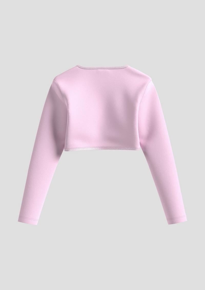 s.Oliver Bolero mit Blumenknopf - rosa