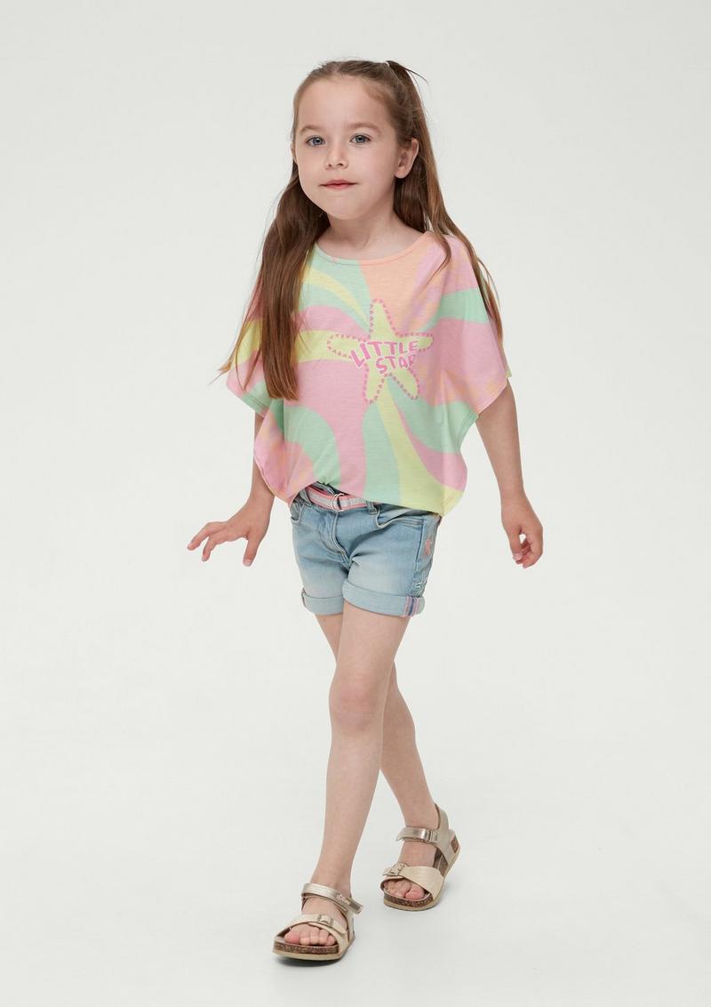 s.Oliver Jerseyshirt im Loose Fit - rosa