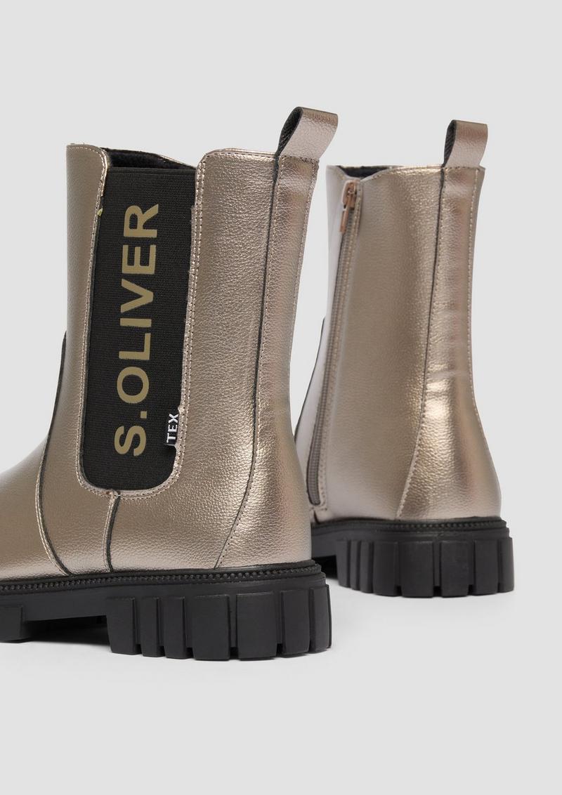 s.Oliver Stiefel - gold