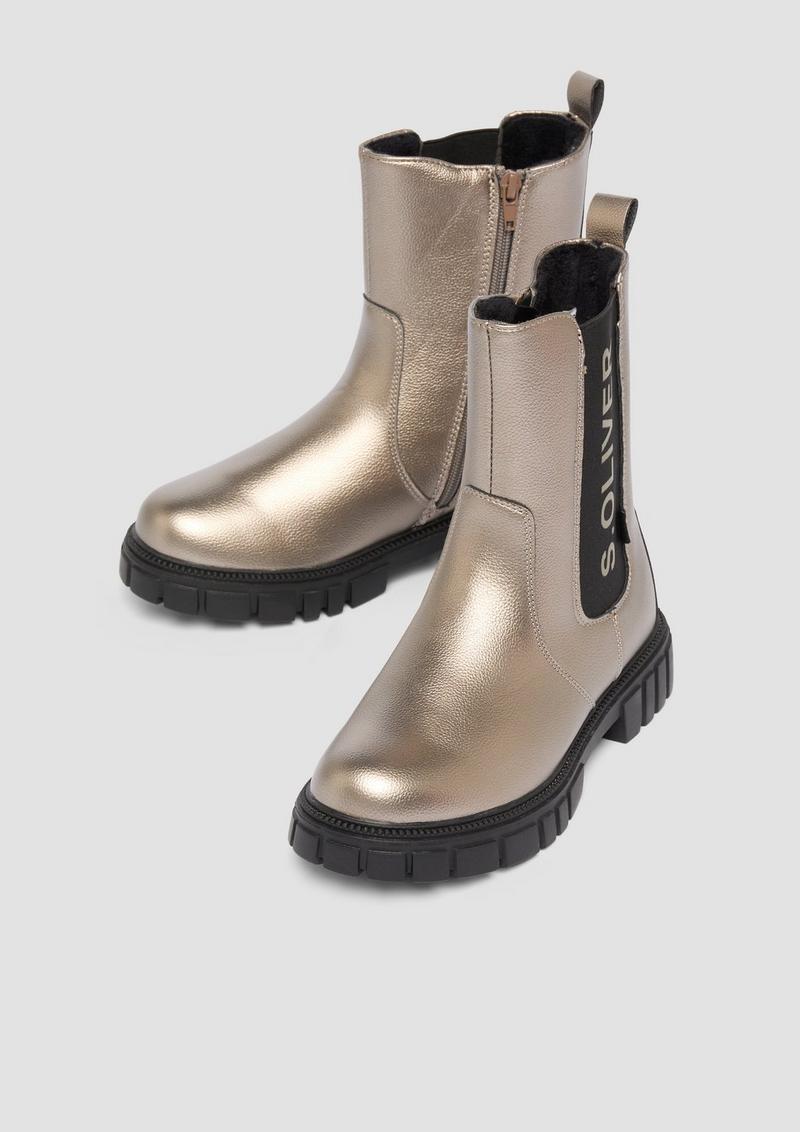 s.Oliver Stiefel - gold