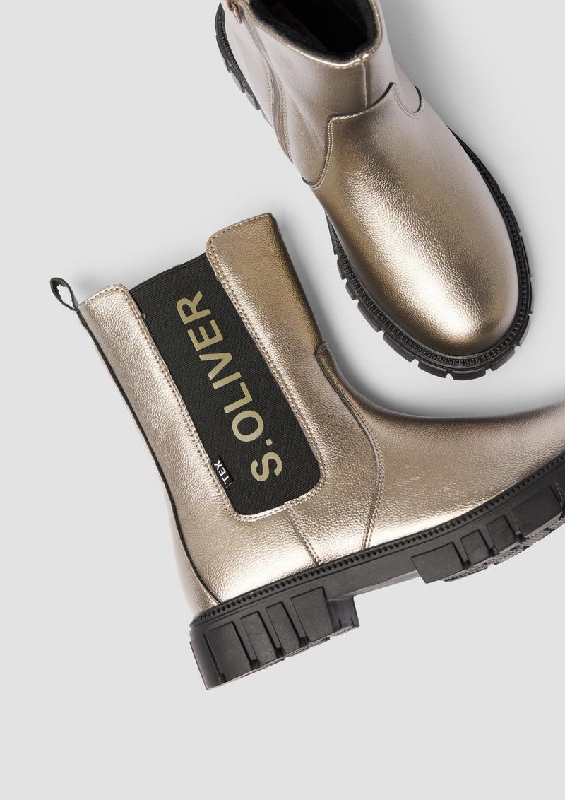 s.Oliver Stiefel - gold