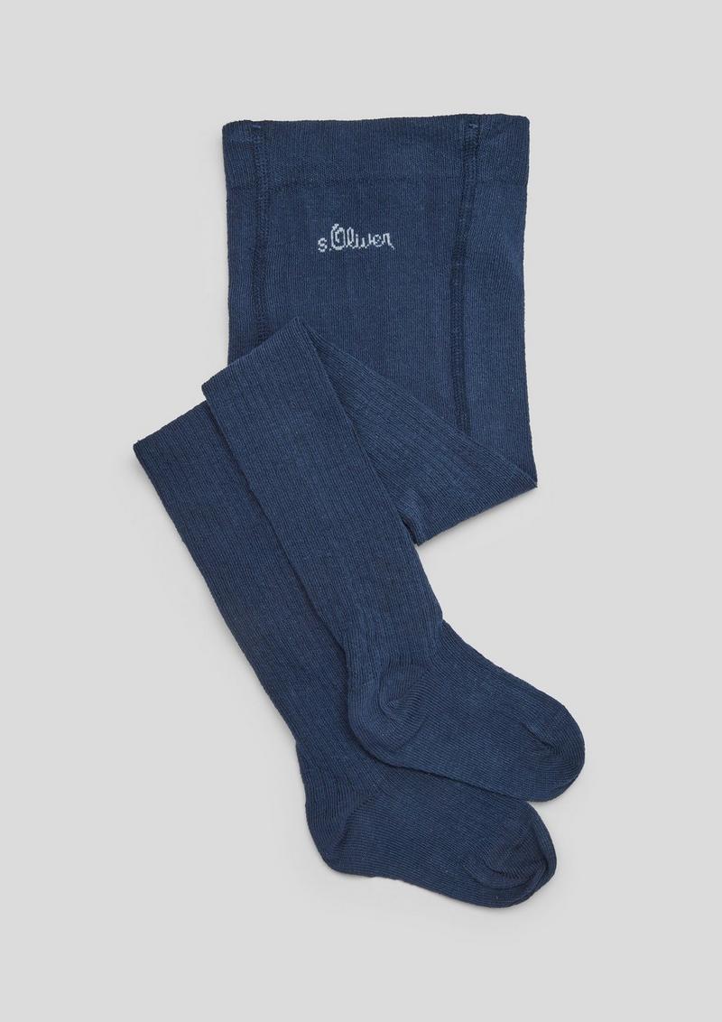 s.Oliver Strumpfhose - tiefblau
