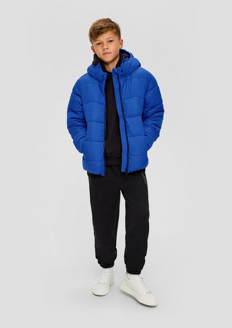 s.Oliver Steppjacke mit Fleece-Futter - royalblau