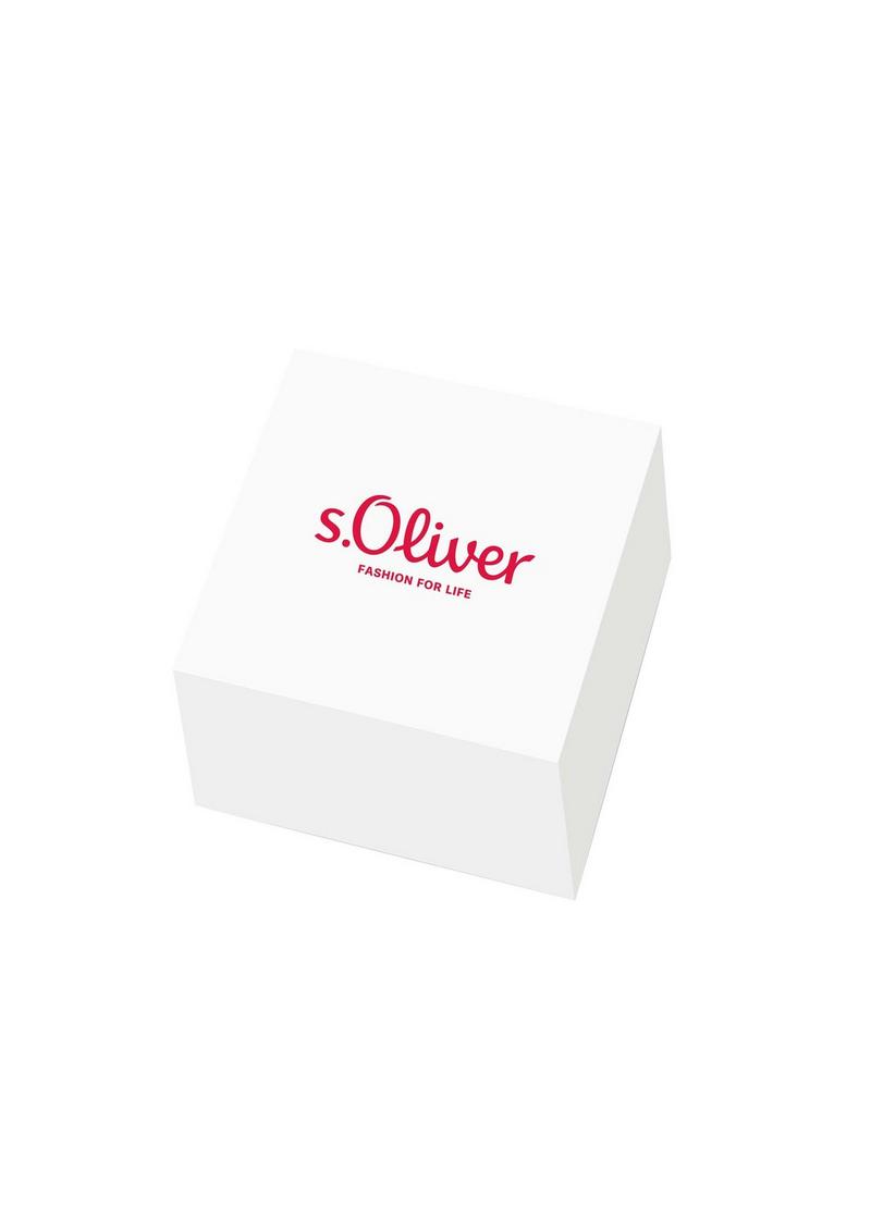 s.Oliver Ohrstecker mit Schmetterling-Motiv - pfirsich
