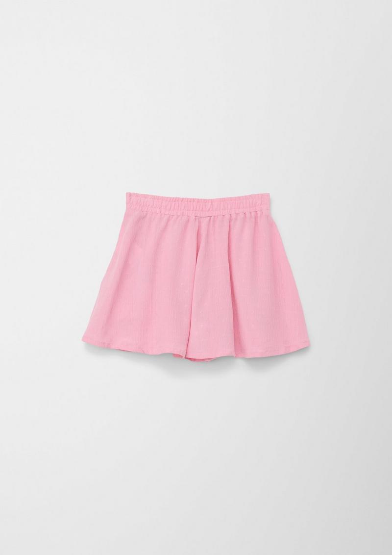 s.Oliver Shorts aus Viskosestretch - rosa
