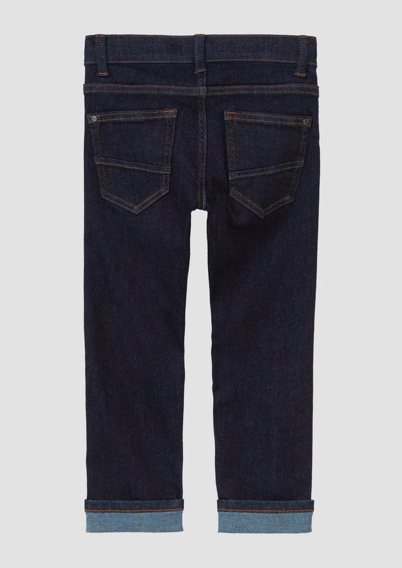 s.Oliver Jeans Pelle / Regular Fit / Mid Rise / Straight Leg / Rinse Washed - blau