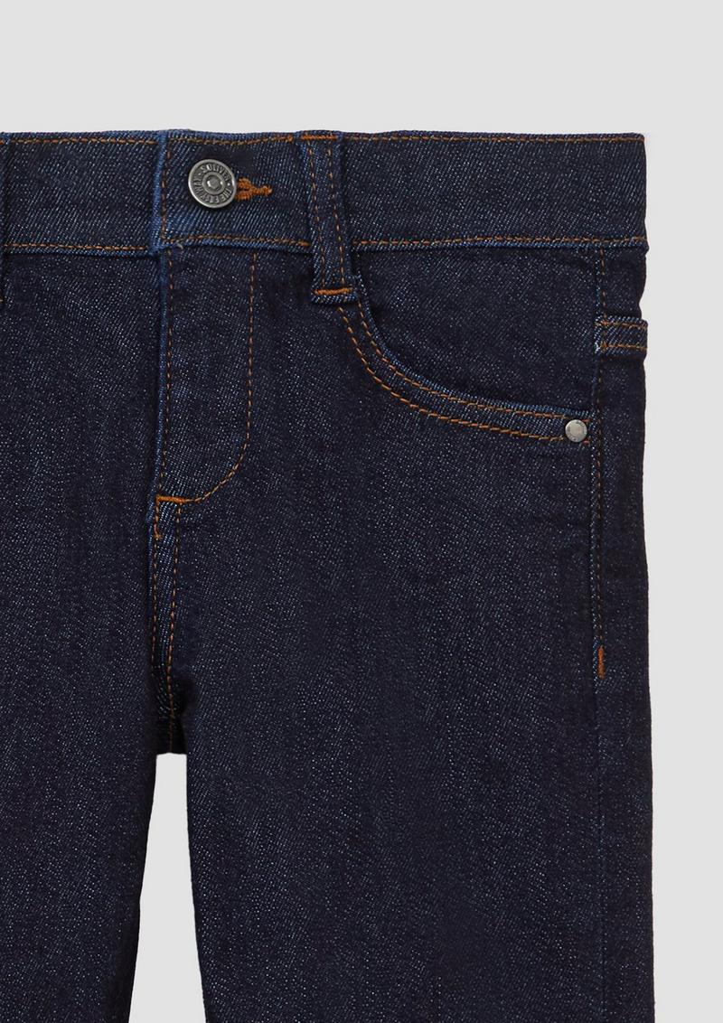 s.Oliver Jeans Pelle / Regular Fit / Mid Rise / Straight Leg / Rinse Washed - blau