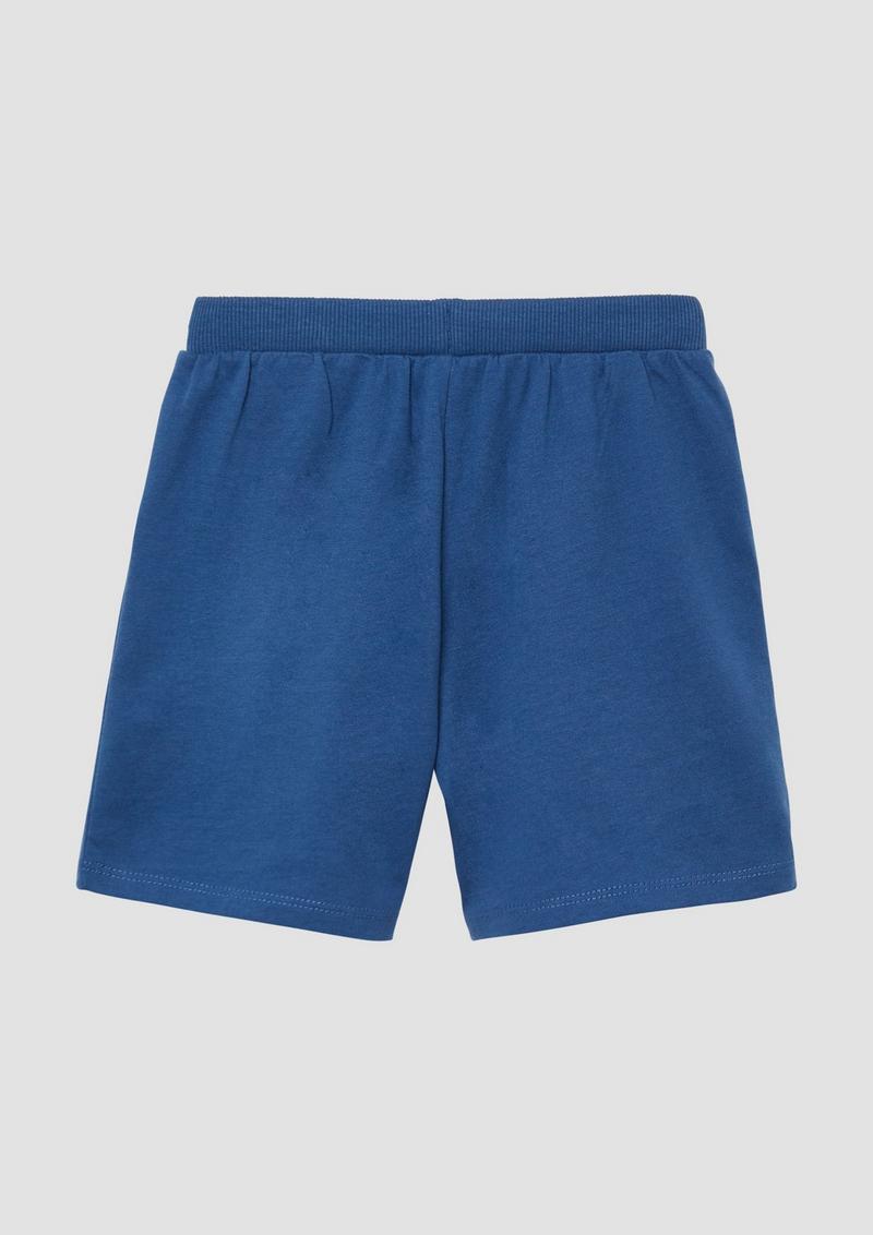 s.Oliver Jersey-Bermuda im Loose Fit - dunkelblau