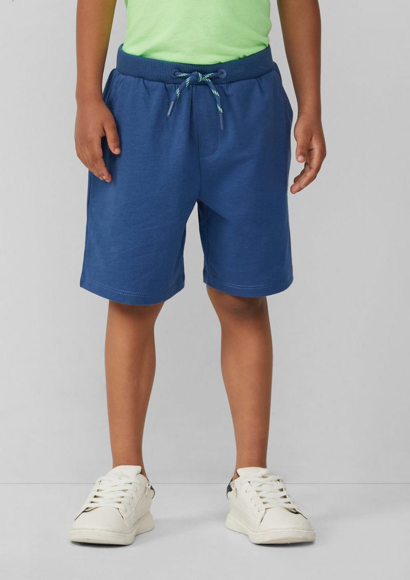 s.Oliver Jersey-Bermuda im Loose Fit - dunkelblau