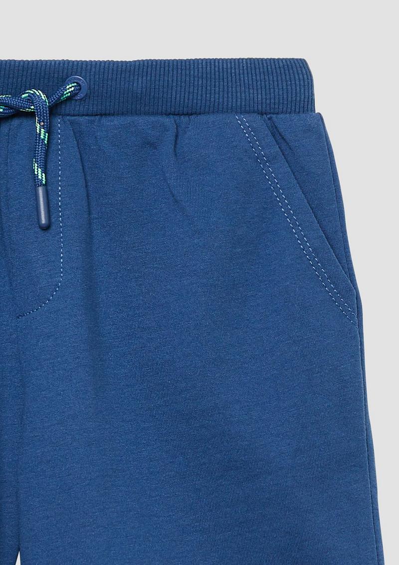 s.Oliver Jersey-Bermuda im Loose Fit - dunkelblau